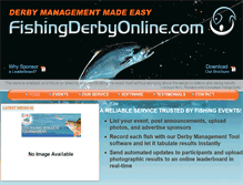 Tablet Screenshot of fishingderbyonline.com